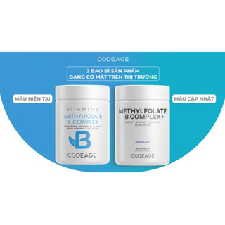 Viên uống cải thiện chức năng não bộ CodeAge Vitamins Codeage Methyl-Elite + 120 viên