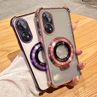 Giá đỡ nhẫn Vỏ silicon mềm trong suốt chống sốc cho OPPO Reno 8T 8 Pro Plus có ống kính máy ảnh Bảo vệ Flim Giá đỡ điện thoại Vỏ điện thoại trong suốt