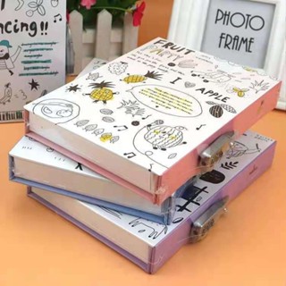 Mật Khẩu Sổ Tay Màu Dễ Thương Trang Khóa Nhật Ký Sổ Tay Văn Học Đơn Giản Bé Trai Bé Gái Sách Mã Học Sinh