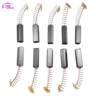 [Uthu] 10 Chiếc Dụng Cụ Điện Động Cơ Than Bàn Chải Lông 6x6x20mm Máy Khoan Bàn Chải Động Cơ