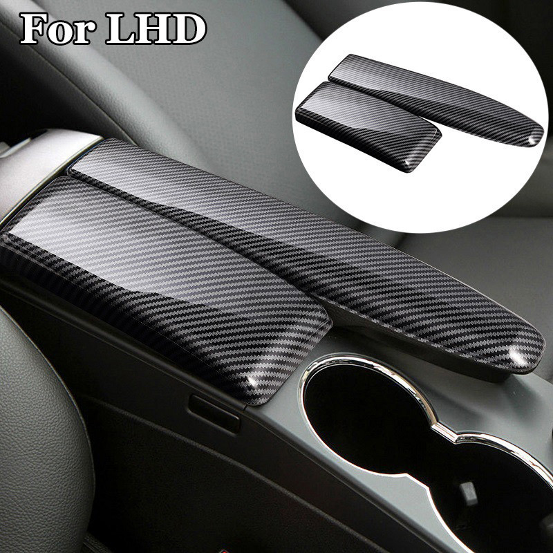Tốt Nhất 2 Chiếc LHD Xe Điều Khiển Trung Tâm Tay Hộp Viền Bao Phù Hợp Cho Xe Mercedes Benz W204 X204