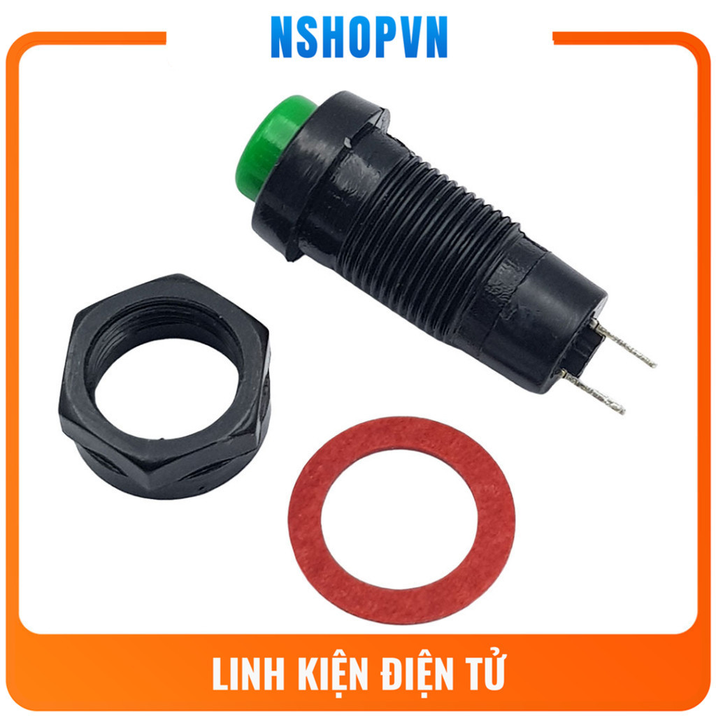 Nút nhấn tự giữ DS-213 10mm ( xanh, đỏ )