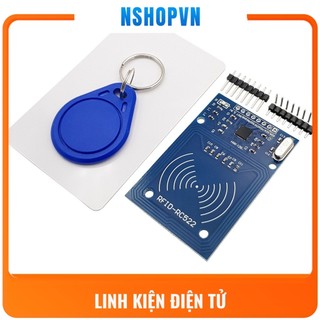 Mạch RFID RC522 NFC 13.56mhz - ứng dụng lập trình sử dụng công nghệ RFID đọc và kiểm soát thẻ từ