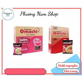 Thùng Mì Tôm Omachi sườn hầm/sốt bò 30 gói