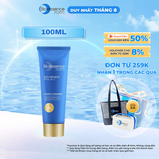 Sữa rửa mặt dưỡng da (da dầu & hỗn hợp) Bio-Renew Bio-Essence Foamy Cleanser cấp ẩm và phục hồi 100g