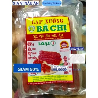 500gr Lạp Xưởng sấy khô, nhãn hiệu Bà Chị