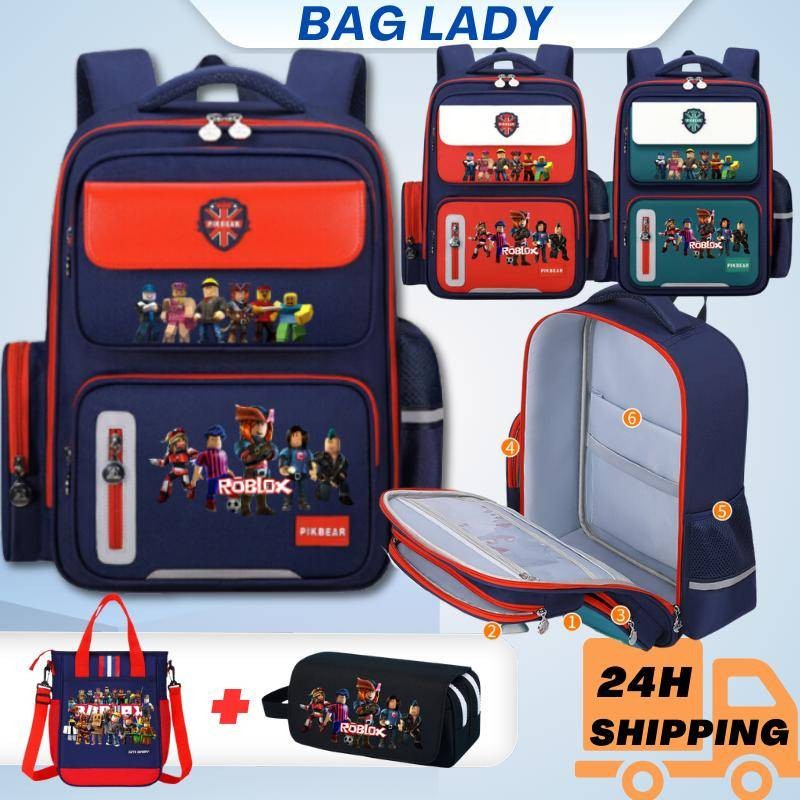 balo đi học roblox cặp học sinh cấp 1 cặp đi học ba lô balo học sinh cấp 2 balo bé trai balo trẻ em 