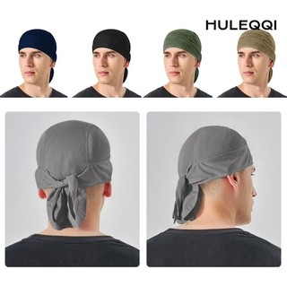 HULEQQI Cưỡi lưới Durag Quà tặng xe máy nhiều màu