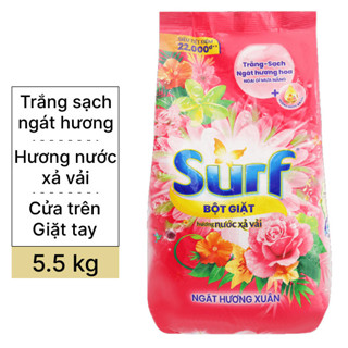 Bột giặt Surf hương Nước xả vải 5,5kg  / Bách Hoá Tổng Hợp Dũng Mơ
