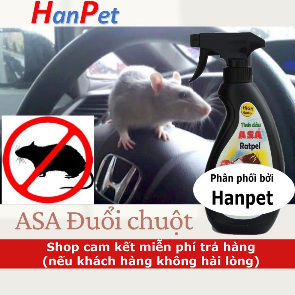 ASA-350 Dung dịch đuổi chuột xe hơi XOÁ TAN NỖI LO VỀ CHUỘT
