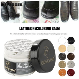  Kem phục hồi đồ da 50ml Kem nhuộm da không độc hại cho ghế ô tô ghế sofa da vải da giày da kem phục hồi đồ da 【searson  