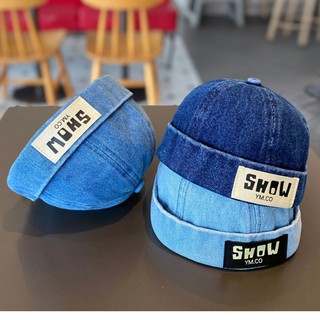 Mũ Bé Mũ Cao Bồi Hàn Quốc Mũ Nhỏ Bảng Chữ Cái Yuppie Skin Hat