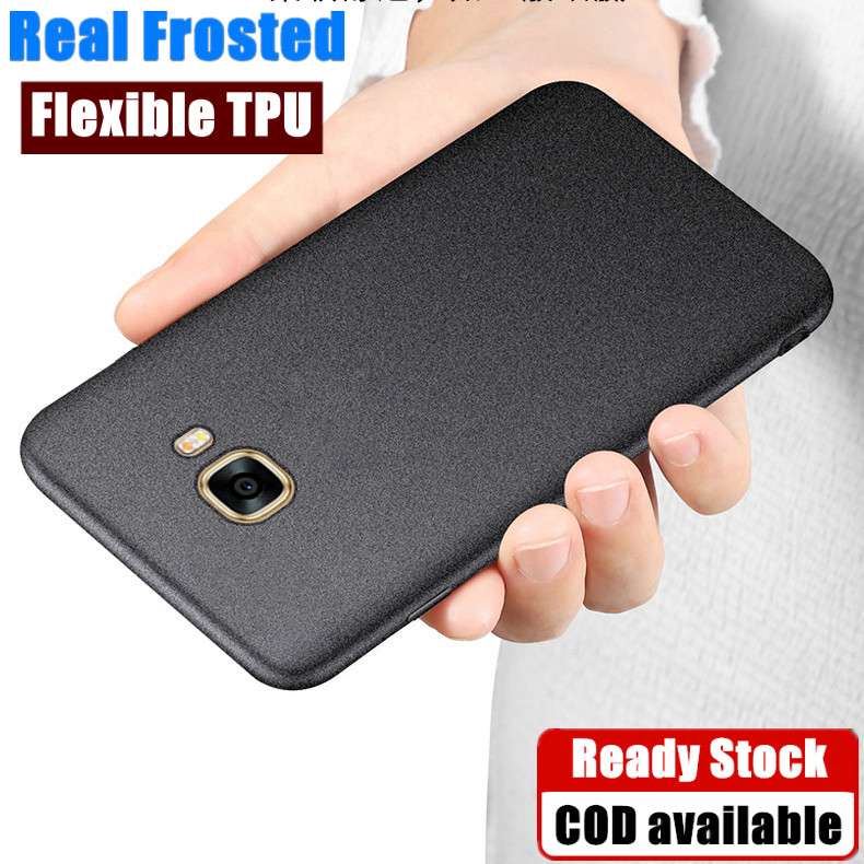 Dành Cho Samsung Galaxy C9 Pro 6.0 inch SM-C9000 C900F C9008 C900Y Họa Tiết Mờ Thực Tế Silicon Linh 