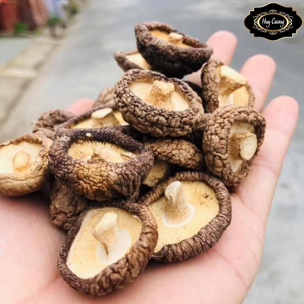 Nấm đông cô khô Sa Pa, nấm cúc loại 1 (500g, 1kg). Đặc sản nấm đông cô Sapa, nấm hương rừng Tây Bắc 