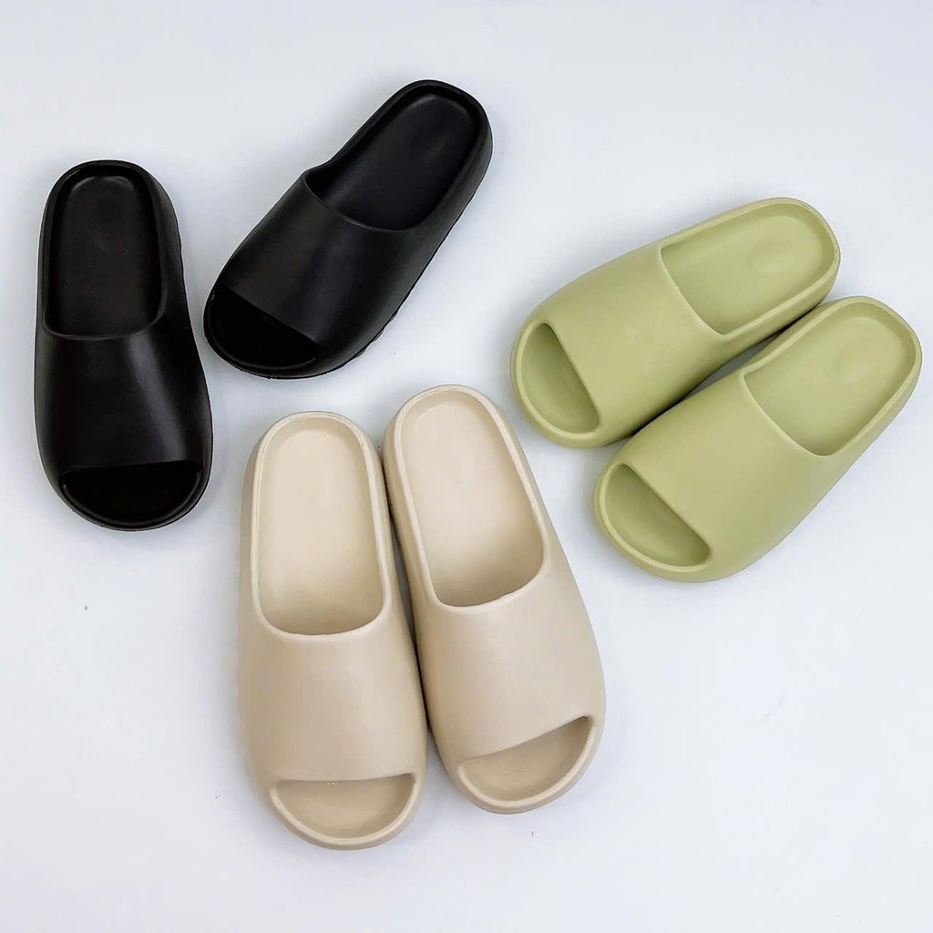 POT010 - Dép EVA quai ngang thời trang nam nữ chất cao su chống thấm nước chống trơn trượt