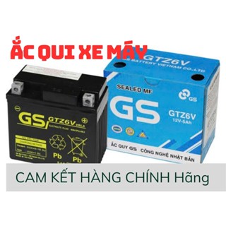 ẮC QUI GS GTZ6V  PCX, LEAD125, VISION 2014-2023, SH VIỆT, AB125, WINNER, GRANDER MỐI.