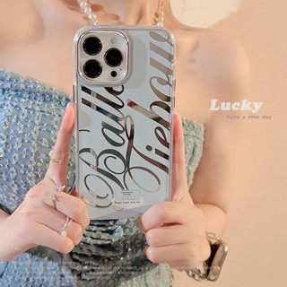 Gương Trang Điểm Mềm Trong Suốt Ốp Lưng Điện Thoại Chống Rơi Cho iPhone 16 Promax 15 Promax 12 13 Mini 14plus 11 Pro Max X XS XR XS Max 7 8 plus Se2020