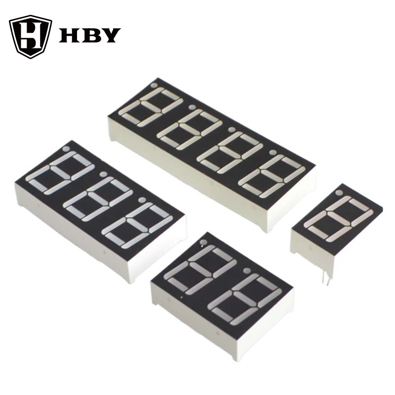 1 Chiếc 0.56inch Màn Hình LED 7 Đoạn 1 Bit / 2 Bit / 3 Bit / 4 Bit Chữ Số Ống Màu Đỏ Thông Thường Ca