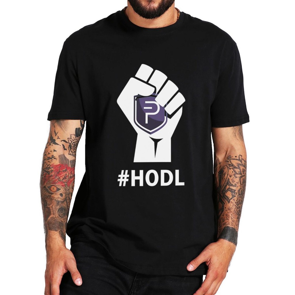 Pivx Crypto Logo Áo Ngộ nghĩnh PIVX Crypto Coin Blockchain Tee Top Cotton Unisex Áo Thun Cổ Tròn Quá