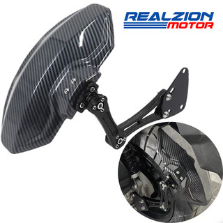 FENDER Realzion Cho Xe Honda Adv150 Adv160 2020-2023 Adv 150 160 Carbon Phía Sau Chắn Bùn Bánh Xe Chắn Bùn Chắn Bùn Bảo Vệ Bao Phụ Kiện Xe Máy Cnc 1Pc