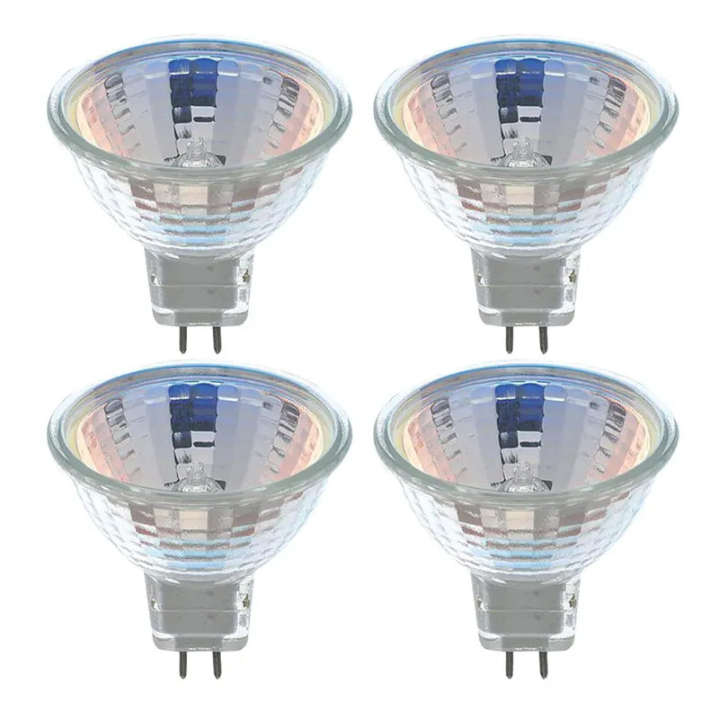 Đèn pha 4 mảnh MR11 Bi-Pin Bóng đèn Halogen MR11 6V 12V 10W 15W 20W 25W 30W 35W Phong cảnh Accent Th