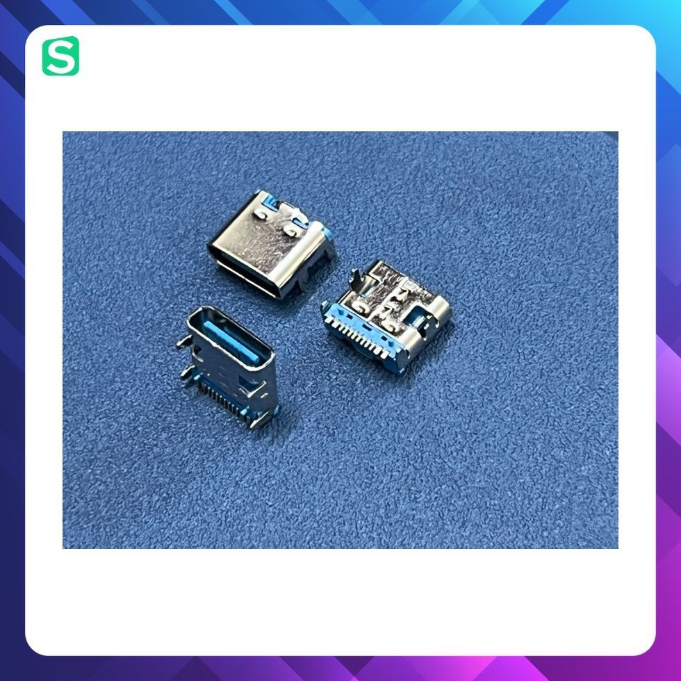 [ 6 con ] Chân sạc Type C 16 chân USB PL562 đa năng dùng cho máy người già Viettel, mastel, sạc dự p