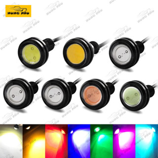 【23mm】Đèn LED tín hiệu kiểu mắt chim ưng 12v 23mm dành cho chạy xe máy vào buổi sáng