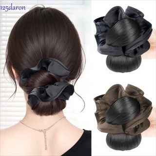  Tóc giả búi hoa DARON1 miếng tóc giả kẹp claw clip phù hợp sử dụng hàng ngày với phong cách tự nhiên thanh lịch Hàn Quốc 