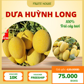 [Hoả Tốc] Dưa Lưới Huỳnh Long, Giòn, Ngọt [ 1 Trái tuỳ Size]