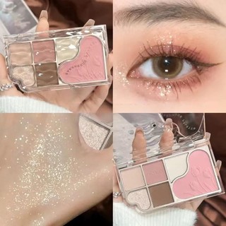 Bảng phấn mắt NOVO Phấn má hồng đa năng Làm nổi bật Phấn mắt tông màu đất đa năng