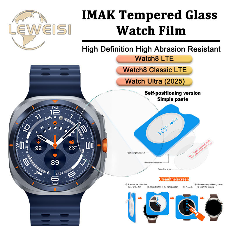 Phim Đồng Hồ IMAK Cho Samsung Galaxy Watch8 LTE Watch8 Classic LTE Watch Ultra (2025) Phim Đồng Hồ K