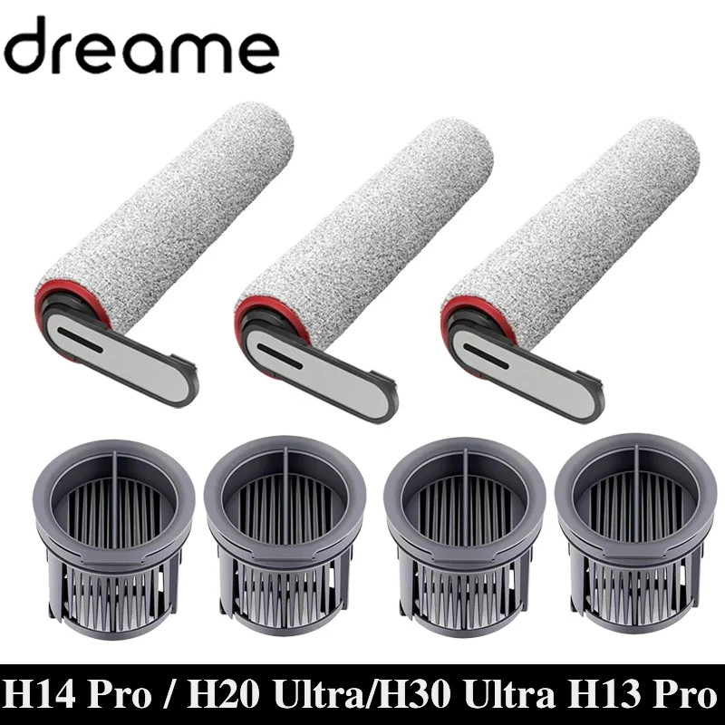 Dreame H14 Dual / H14 Pro / H14 / H20 Pro Plus / H20 Ultra / H30 Ultra Máy Hút Bụi Con Lăn Hepa Phụ 