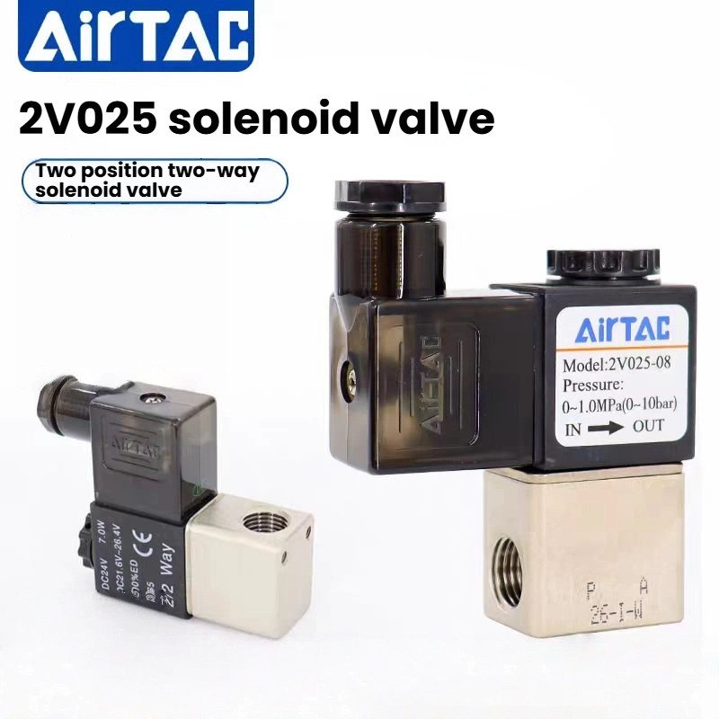 Van điện từ Yadeke 2V025-08 Hai-Bit Hai Chiều 3V1-06 Một Trong Một Ra 3V1-06