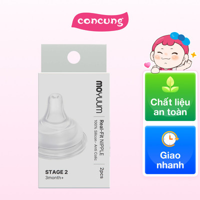 Núm ty Moyuum thế hệ 3 step 2 (3M+, 2 cái/hộp)