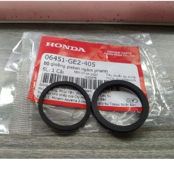 SIM PISTON HEO DẦU RS 100 / S 100 / RSX 100 / AB 2007 - 2010 / SH MODE 2 VÒNG NHỎ - ZIN - 06451GE240