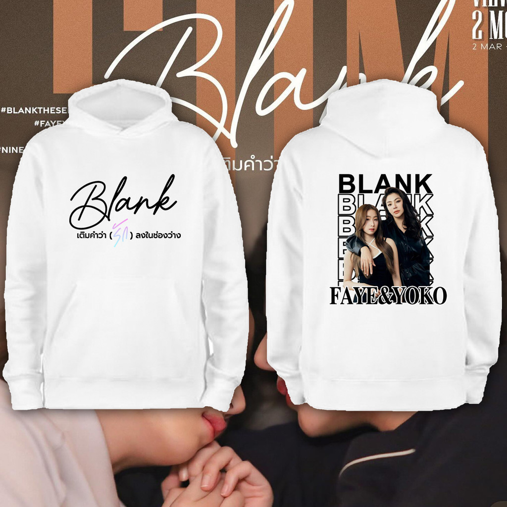 BLANK The Series-FAYE YOKO Áo Hoodie nam-Style M-3XL