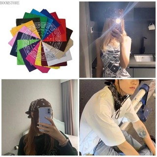 Boom Bandanas Đầu Khăn quàng cổ Khăn quàng cổ Xe máy Khăn tay Khăn bông Khăn quàng cổ Hip Hop Khăn quàng cổ ngoài trời Bandanas
