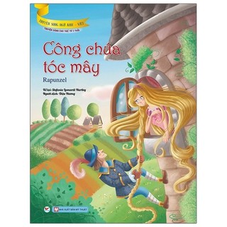 Sách Truyện Song Ngữ Anh - Việt: Công Chúa Tóc Mây