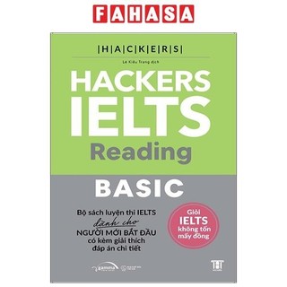 Sách Hackers Ielts Basic - Reading