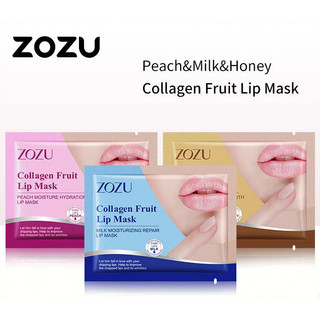 Mặt nạ môi mềm Collagen Mật ong đào dưỡng ẩm dưỡng ẩm 8g