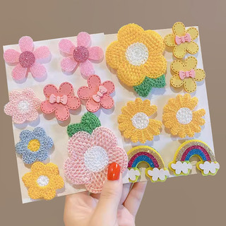  Set 9 Miếng Dán Tóc Mái Hình Dễ Thương Thời Trang Hàn Quốc Cho Bé Bài 