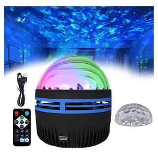 Máy chiếu đèn phương Bắc, Đèn phương Bắc 2in1 và Máy chiếu sóng đại dương, Máy chiếu đèn, Máy chiếu đèn ngủ Dễ sử dụng