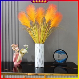 Cành hoa lụa, Cành hoa cỏ lau nhân tạo cao cấp , Hoa giả