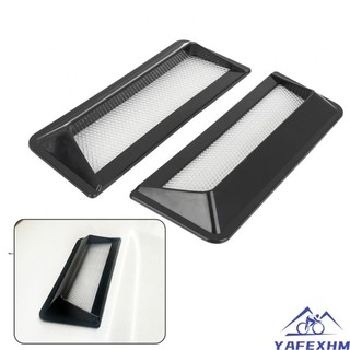 Air Flow Intake Hood Đen Dễ Dàng Lắp Đặt Trước Bộ Nhựa Chống Thấm Nước