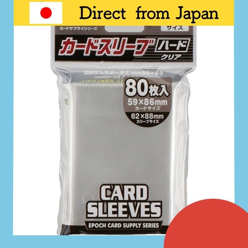 Epoch Card Sleeve Small Size 62×88mm (corresponding size 59×86mm) 80 sheets Hard Thickness 0.09mm Ca