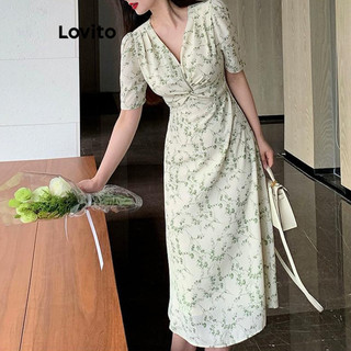 Đồ bơi một mảnh Lovito phối viền tương phản màu trơn phong cách thường ngày cho nữ LNE64389