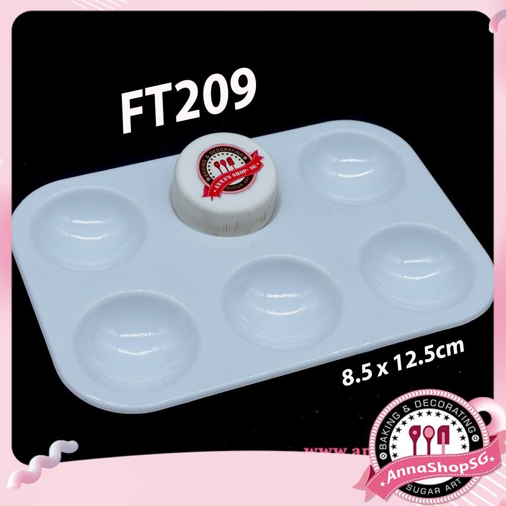 FT209 MIẾNG PHA MÀU CHỮ NHẬT 6 Ô