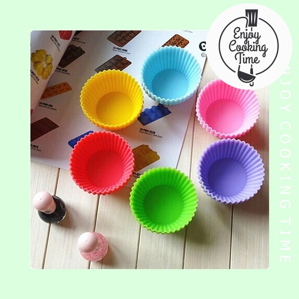 LOẠI DÀY Khuôn silicon cupcake cakeshop hcm