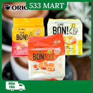 [BÁNH BON!] Bánh bông lan sợi thịt gà Orion C'est Bon gói 85g