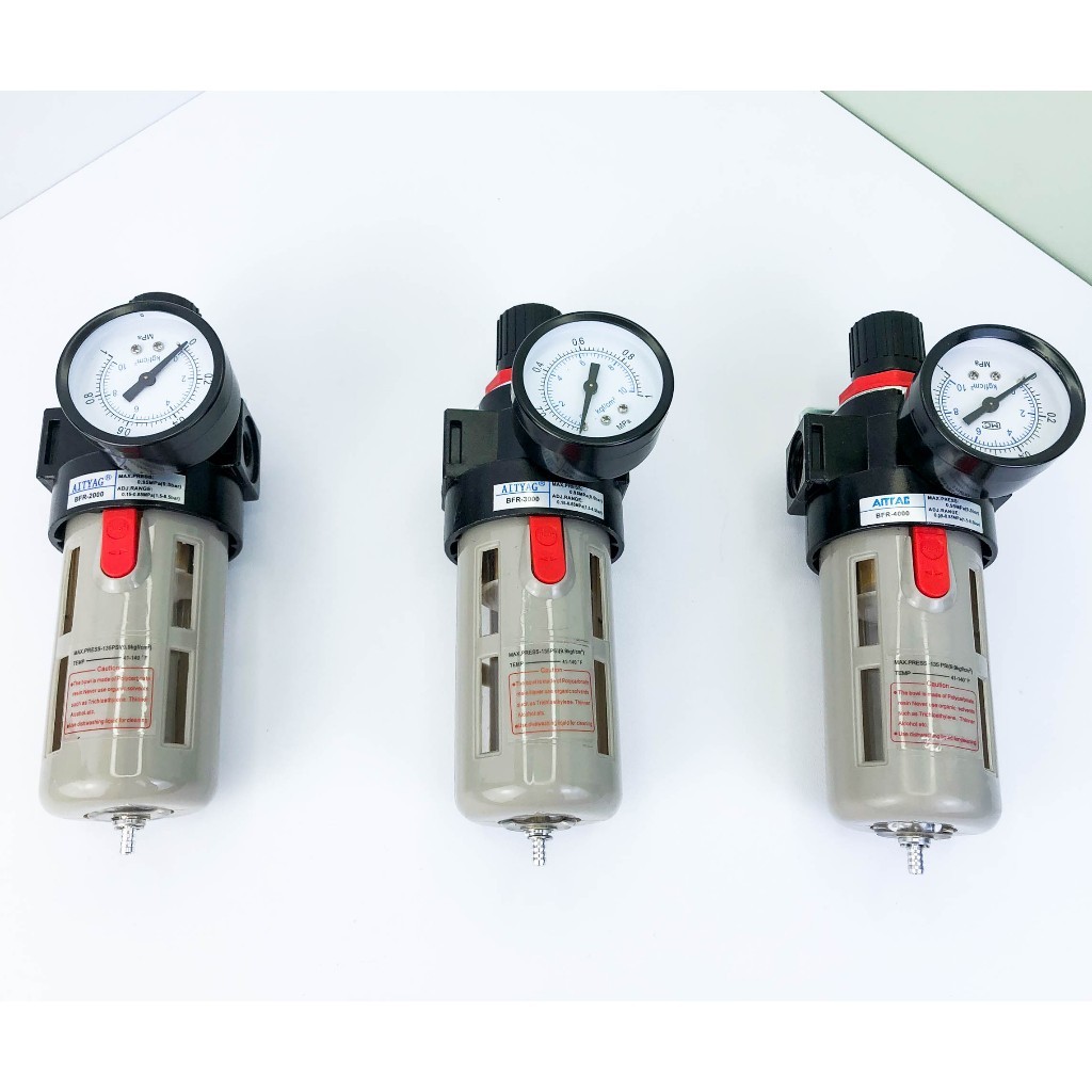 Bộ lọc khí nén BFR2000/ BFR3000/ BFR4000 – Bộ lọc khí nén có van điều áp BFR – Bộ lọc đơn khí nén BF